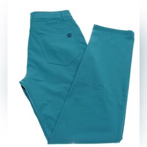 G/Fore Men Golf Pants Style G4MS23B50 Color PTRL Size 34/32